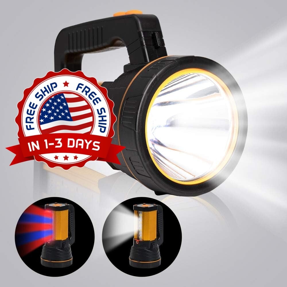 Recargable Linterna LED Alta Potencia Lumens Portátil Mano NEW