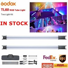 DHL Godox TL60 2x Pavo Tube Light RGB 2700-6500K handheld Led video Light Remote