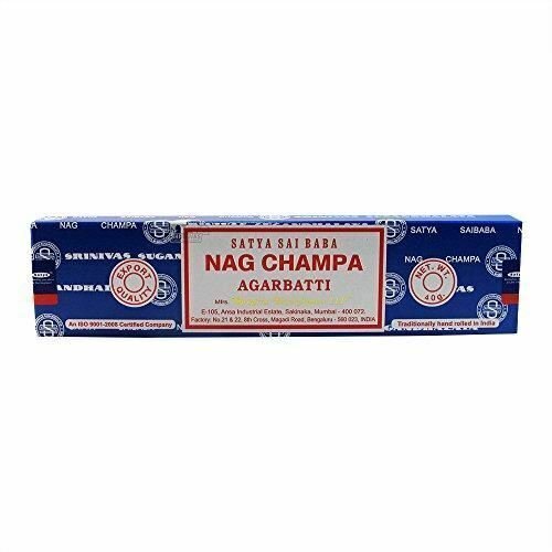 Satya Sai Baba Nag Champa Agarbatti Pack of 3 Incense Sticks Boxes 40gms Each Su - Foto 4 di 5