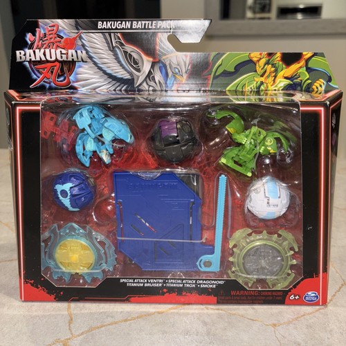 Bakugan Battle Pack - Special Attack Ventri and Dragonoid Figures - NEW & SEALED - Picture 2 of 6