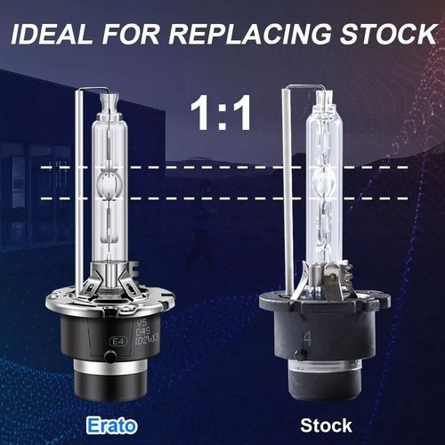Erato D4S Xenon HID Scheinwerfer Birnen 35W 6000K weiß Auto HID Lichter 2er Pack - Bild 4 von 5
