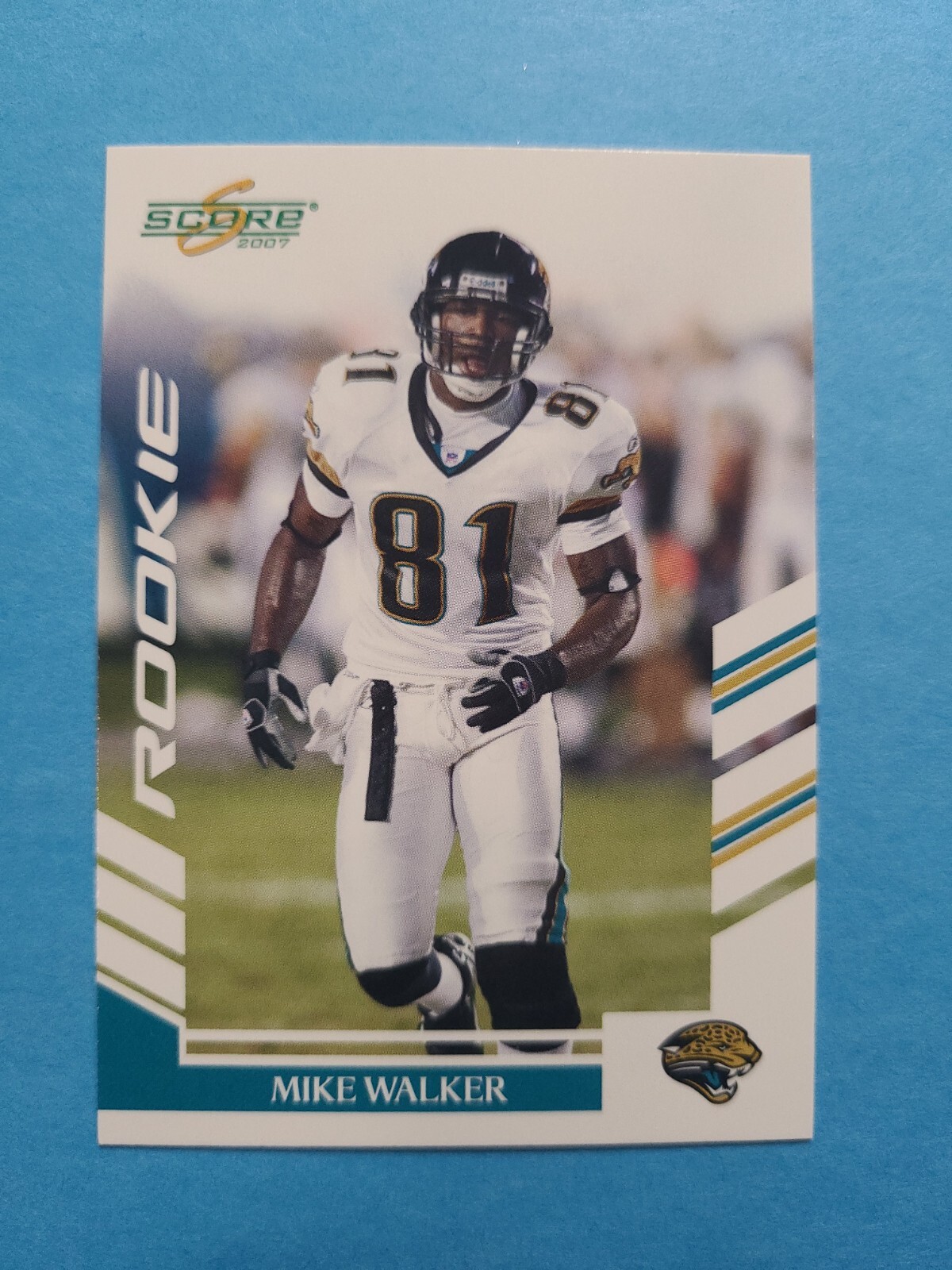 MIKE WALKER 2007 SCORE FOOTBALL CARD # 345 F5034