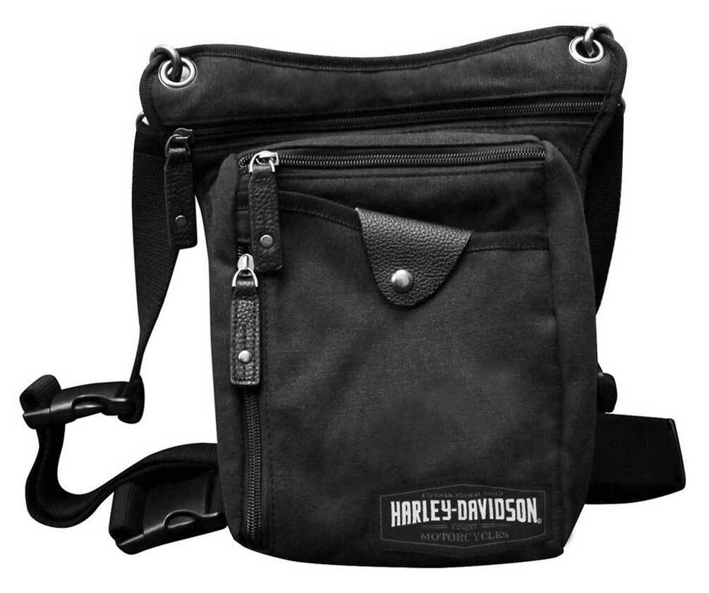 harley davidson leg bag