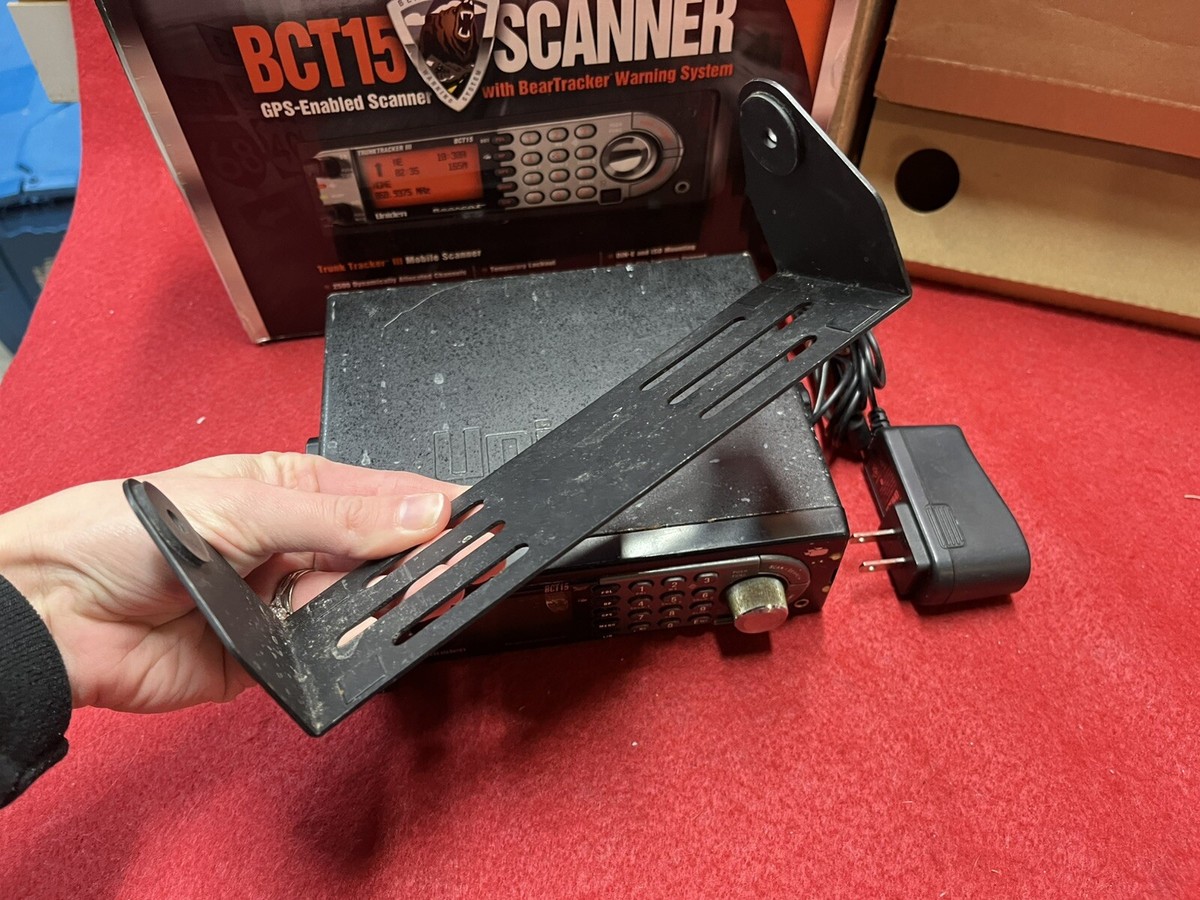 UNIDEN BEARCAT BCT15 TRUNKTRACKER ANALOG POLICE SCANNER | eBay