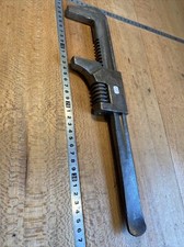 (n°172 OLD TOOL  OUTIL ANCIEN de Mécanicien Clé à molette