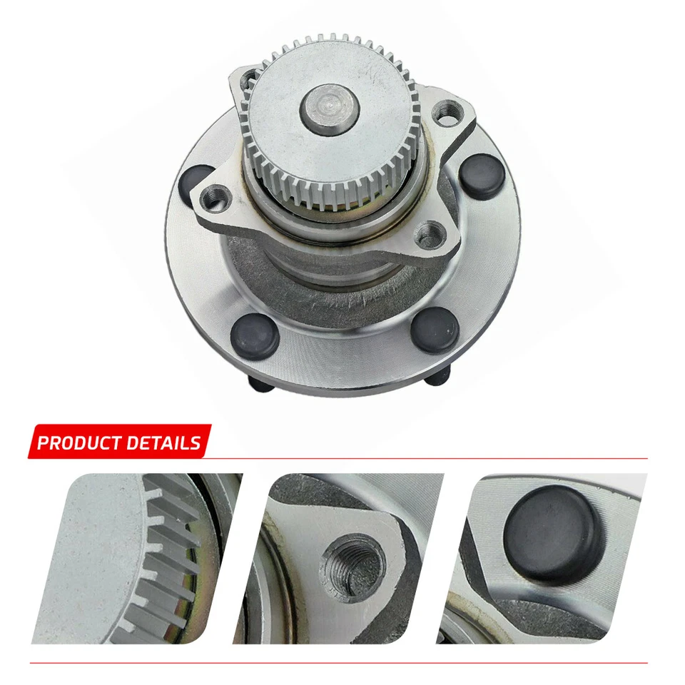 Пара подшипников ступицы заднего колеса для 1995-2004 Mitsubishi Eclipse Dodge Avenger 2WD - Изображение 2 из 4