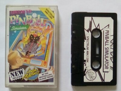 Advanced Flipper Simulator von Code Masters für Sinclair ZX Spectrum 48k 128k