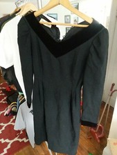 Vintage Nippon Petites Women's Wool Dress Size 2