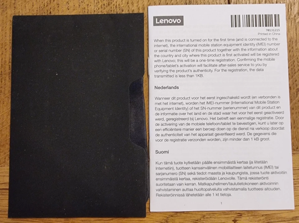 Original Lenovo Yoga Tab 3 8 YT3-850F WiFi 16GB ROM 1GB RAM  Android Tablet PC - Immagine 3 di 4