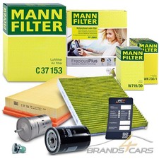 MANN-FILTER INSPEKTIONSPAKET FILTERSATZ B FÜR SKODA OCTAVIA 1U 1.6 1.8+T 2.0 96-