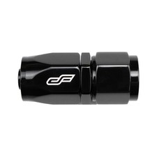 -6 An Straight Female Aluminum Hose End Fitting - Black