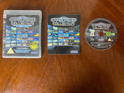 playstation 3 ps3 sega mega drive ultimate collection die disc ist top uk