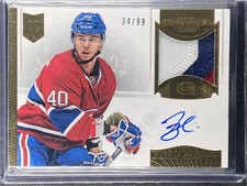 Beaulieu, Nathan - 2013-14 Panini Dominion - Patch/Autograph - 34/99