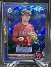 2022 Bowman Chrome Sapphire Edition Prospects Image Variation Marcelo Mayer R.C.