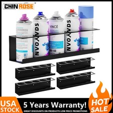 4 Wall Spray Bottle Storage Rack Detailing Tools Organizer Holder Wall-mounted