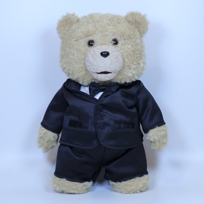 SAMPLE TED Movie Tuxedo Talking Plush W/Sound | 11'' Tall 2013 CWT Collection
