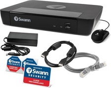 Swann Digital IP NVR 8580 8 Channel Network Video CCTV Recorder 4K Ultra HD 1TB