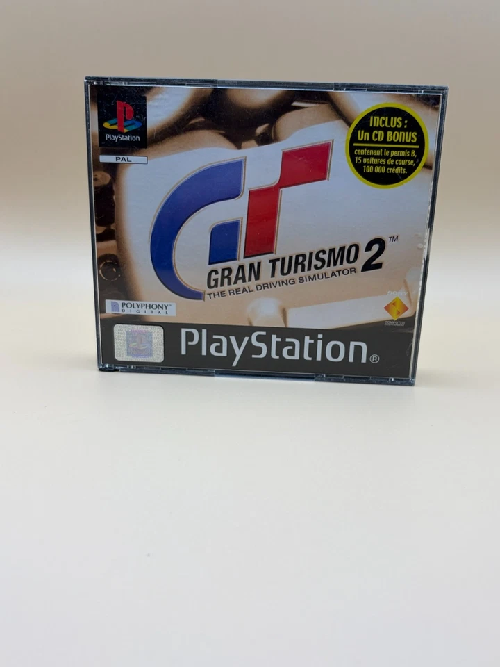 Gran Turismo 2 – Sony PlayStation 1 PS1 – Bon état – Complet – PAL FR - Photo 1/4