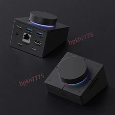 Hagibis Multi Function Remote USB-C Hub Knob Controller Docking Station RGB