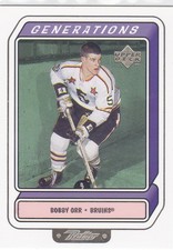 99/00 UPPER DECK RETRO..BOBBY ORR..GENERATIONS..# G4B..BRUINS..COMBINED SHIP