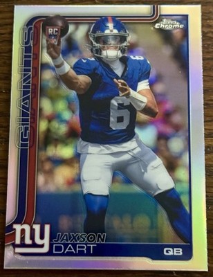 2025 Topps Chrome Jaxson Dart RC Refractor Giants Rookie #306