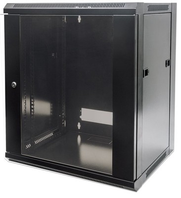 Intellinet Network Cabinet, Wall Mount (Standard), 15U, Usable Depth 260mm/Width