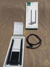UGREEN Wifi Dongle, AX1800 Wi-Fi 6 Dual 5dBi Antennas USB 3.0 Wireless Adapter,