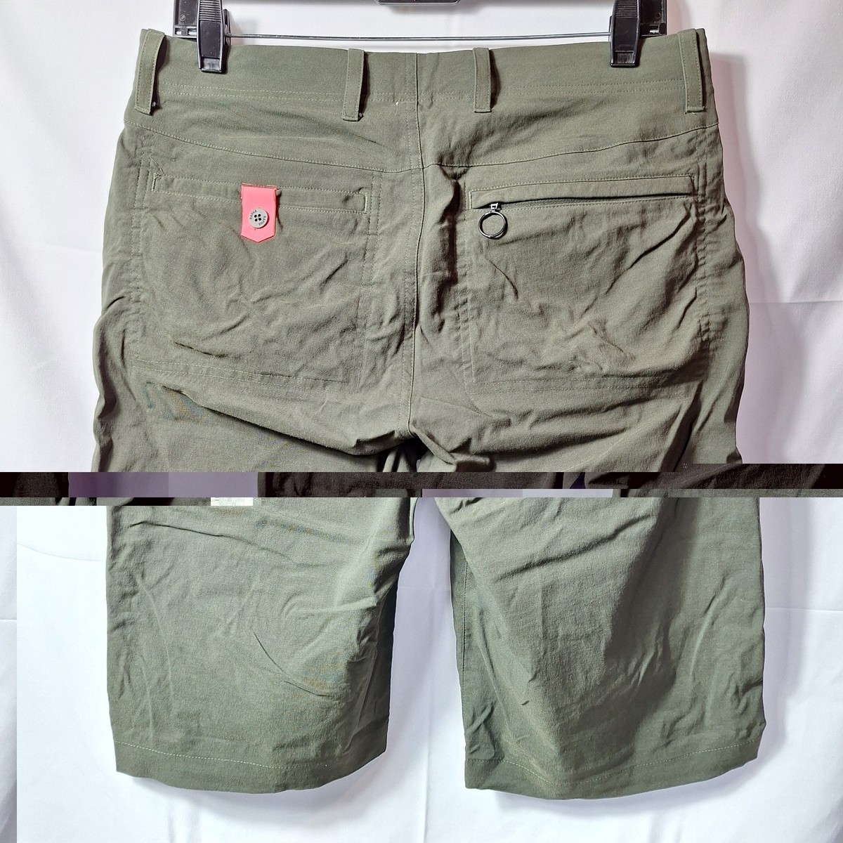 RAPHA Randonnee Shorts Men Sz 30 Green Cycling Commuter Biking