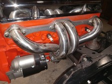 Chevrolet Small Block Headers Polished Stainless Steel New. Never Used .