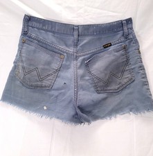 Vintage Wrangler Shorts 30" Cut Off Distressed DESTROYED High Waist 70s Western