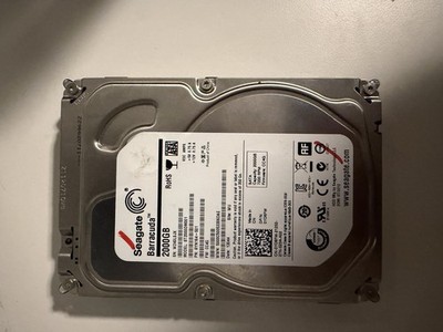 Seagate Barracuda 2TB 3.5'' SATA III Internal Hard Drive (ST2000DM001)