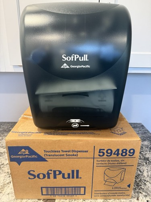 #ad GP Georgia Pacific SofPull Paper Towel Dispenser NIB New in Box Item 59489 $30.00