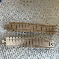 Thomas and Friends Wooden Railway Clickity Clack Track 2 Ascending Track Pieces