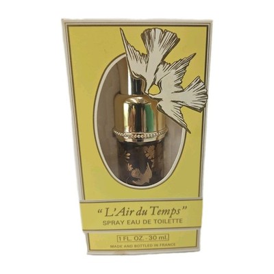 Vintage Nina Ricci  L'Air du Temps  Eau de Toilette Spray 1 oz 30 ml New In Box 