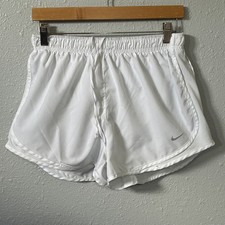 Nike Dri-Fit Women's Running Shorts Black/White, Size Large, Lined, 3" Inseam