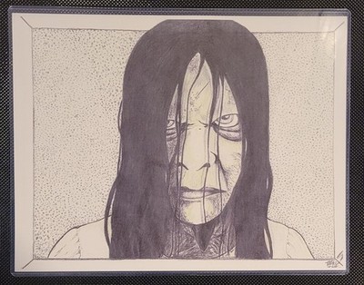 The Ring -Hand Drawn 8x11 Sketck (Tony Czar) 2012 print 