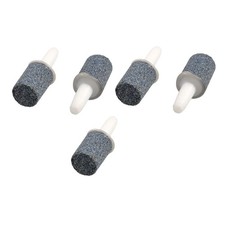 Acquario   a forma di cilindro rilascio bolle aria pietra pompa 5X