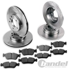BREMSSCHEIBEN+BELÄGE VORNE+HINTEN passend für FIAT SCUDO CITROEN JUMPY PEUGEOT