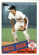 1985*761 Topps Jerry Remy Baseball Card