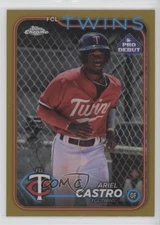 2024 Topps Pro Debut Chrome Gold Refractor /50 Ariel Castro #PDC-88 lz7
