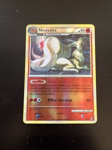 Ninetales Reverse Holo 17/95 LP Call Of Legends