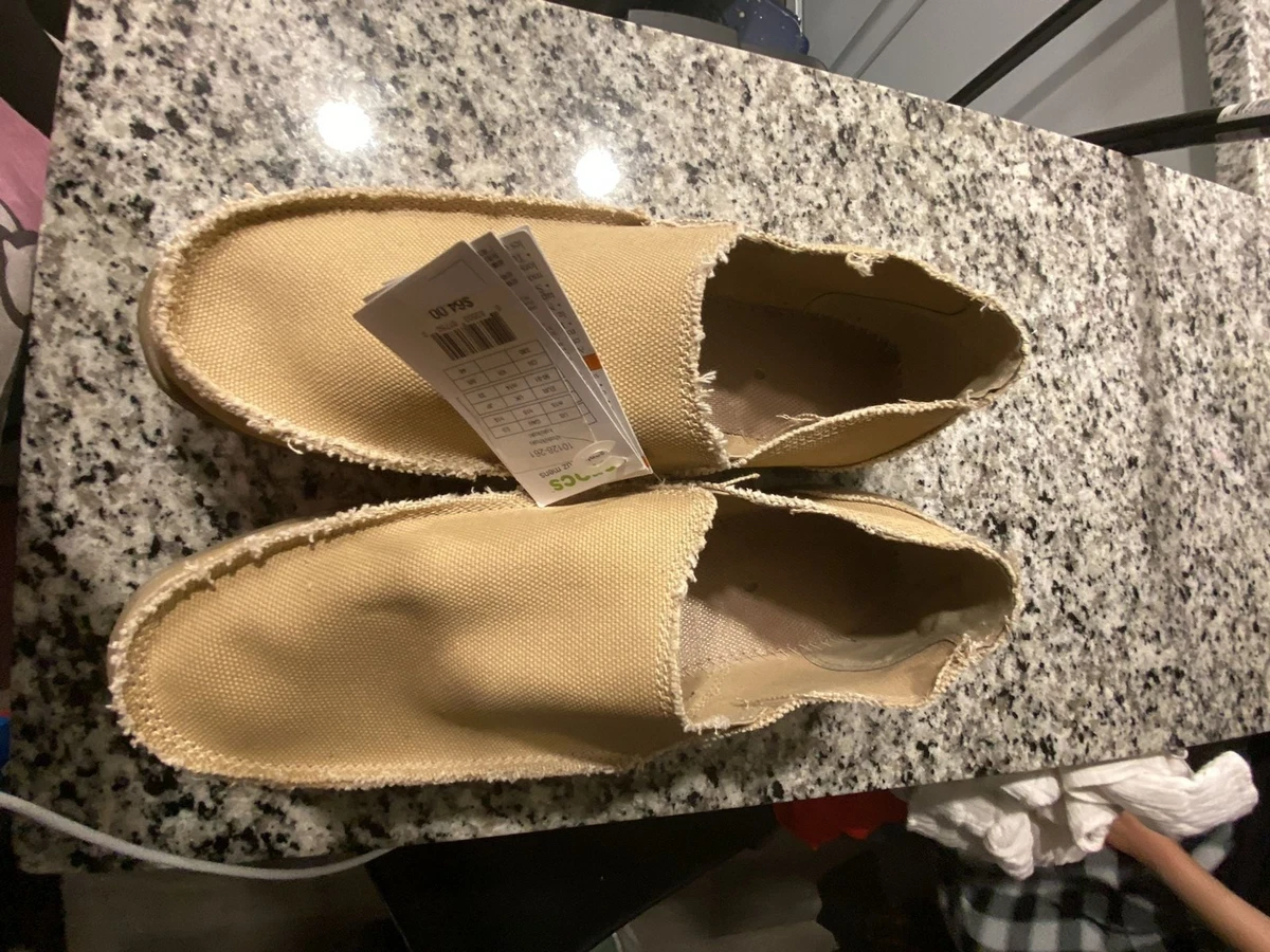 RARE NWT Crocs Santa Cruz Khaki Beige Neutral Slip-On US Men 15 Loafer Shoes Khaki Crocs Mens Santa Cruz Slip On Sneaker | Rack Room Shoes main image 4