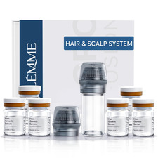 Micro Infusion System for Hair Growth Scalp Care, Titanium Microneedle White