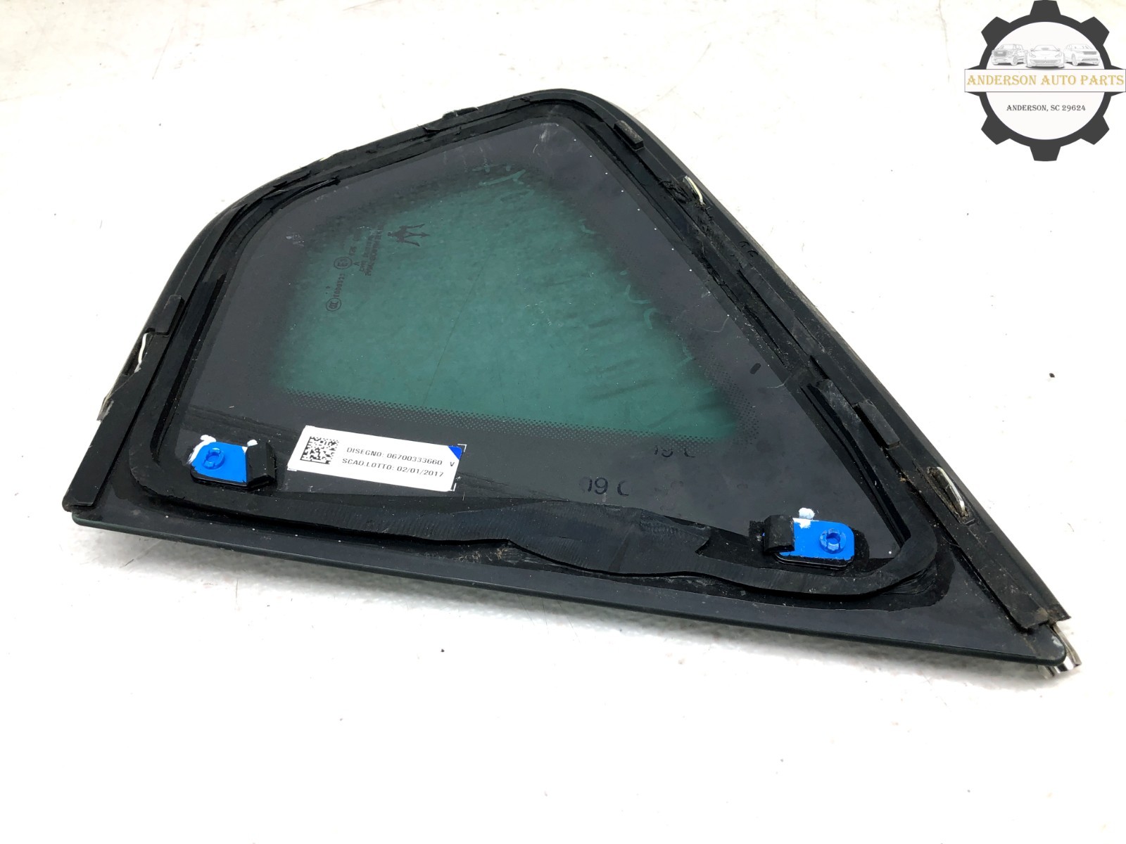 2017-2024 MASERATI LEVANTE LEFT DRIVER REAR QUARTER WINDOW GLASS OEM