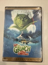 How The Grinch Stole Christmas 2001 Widescreen DVD Collectors Edition Sealed