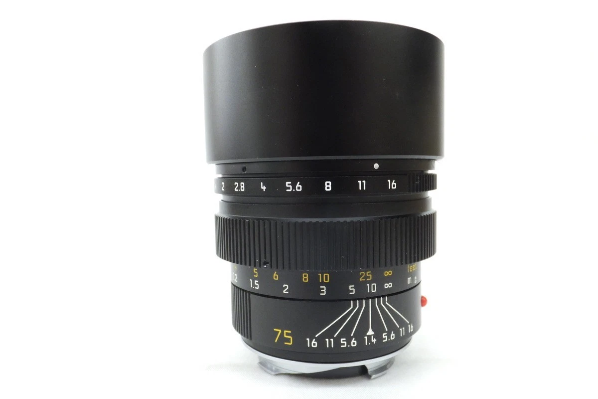 レンコン　Leica SUMMILIX-M 1:1.4/75 E60 Leica SUMMILUX-M 75mm Camera Lenses for sale | eBay