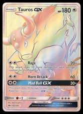 Tauros GX (Segreto) 156/149 Holo SM Set Base Carta Pokemon