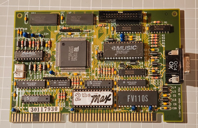 2theMax VGA-4000 Tseng ET4000AX 1MB ISA VGA Grafikkarte getestet 386 486