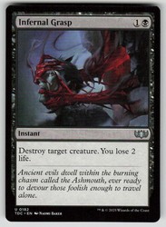 Infernal Grasp #182 Commander: Tarkir: Dragonstorm MTG