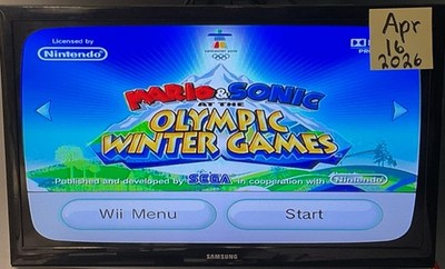 Wii セット！！    セール^o^ SEGA Mario & Sonic Olympic Winter Games Nintendo Wii Multiplayer